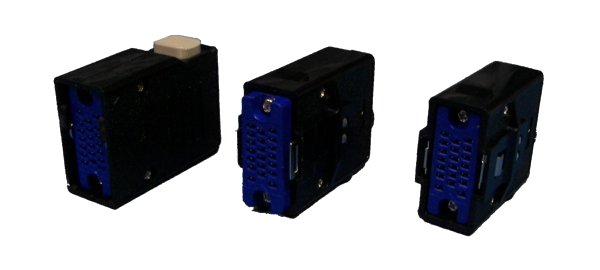 Picture of three Barudan USB communication plugs. The one on the left is a USB Barudan Direct key. The one in the middle is a USB Barudan Standard key. The one on the right is a USB Barudan BEAT-4 key, for their single-head machine. This USB to Barudan linker helps you to continue to profit from your reliable machinery.