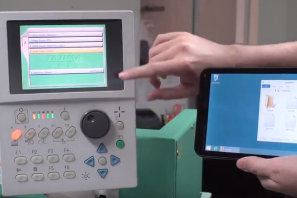 Tajima Graphical Display Wireless Transfer