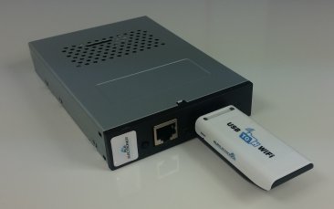 Wireless Network/WiFi Transfer combo with Floppy to USB Drive Upgrade